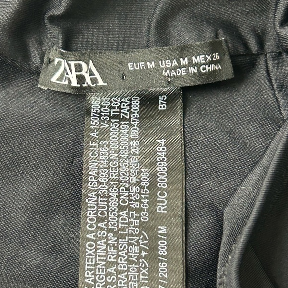 Zara Ruffle One Piece Swimsuit Size M - Picture 3 of 6